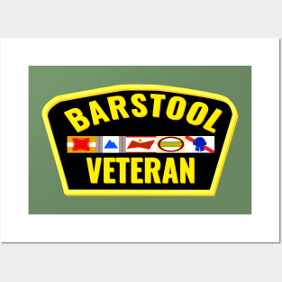 Barstool Veteran USA Posters and Art